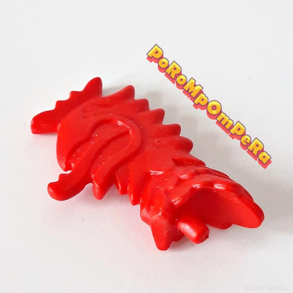 Playmobil: PLAYMOBIL adorno rojo casco caballero medieval 3123 3887 5788 6038 ? penacho pluma grifo F8