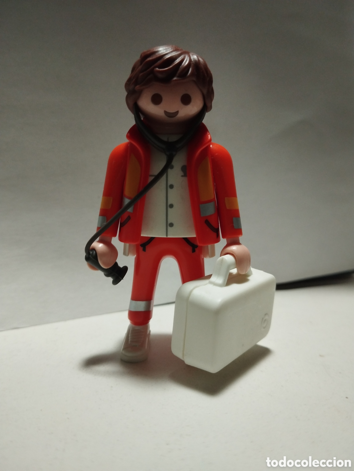 Playmobil: Playmobil m&eacute;dico ambulancia emergencias 1992