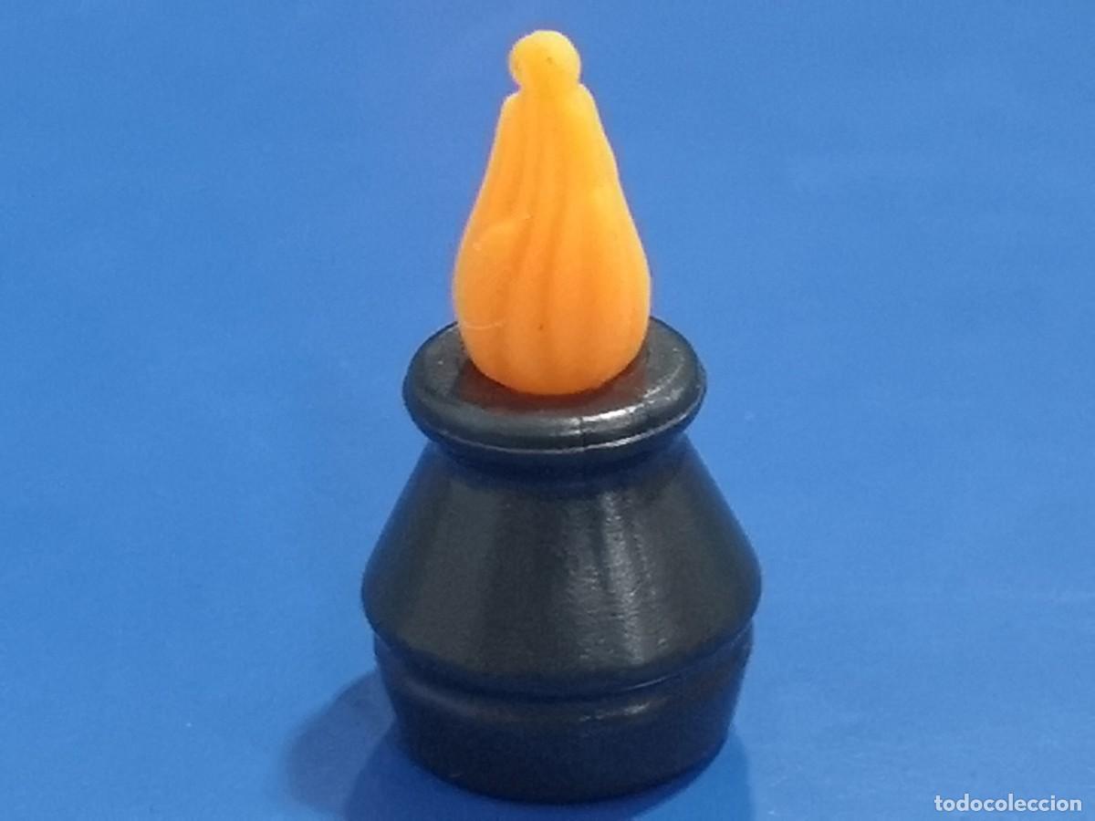 Playmobil: Playmobil l&aacute;mpara aceite fuego ceremonia Pir19