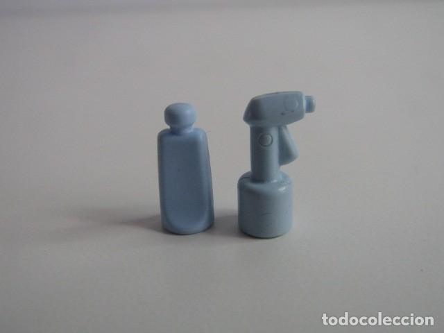 Playmobil: DIFICIL SET DE BOTES AZULES PELUQUERIA CUIDADO PERSONAL PLAYMOBIL