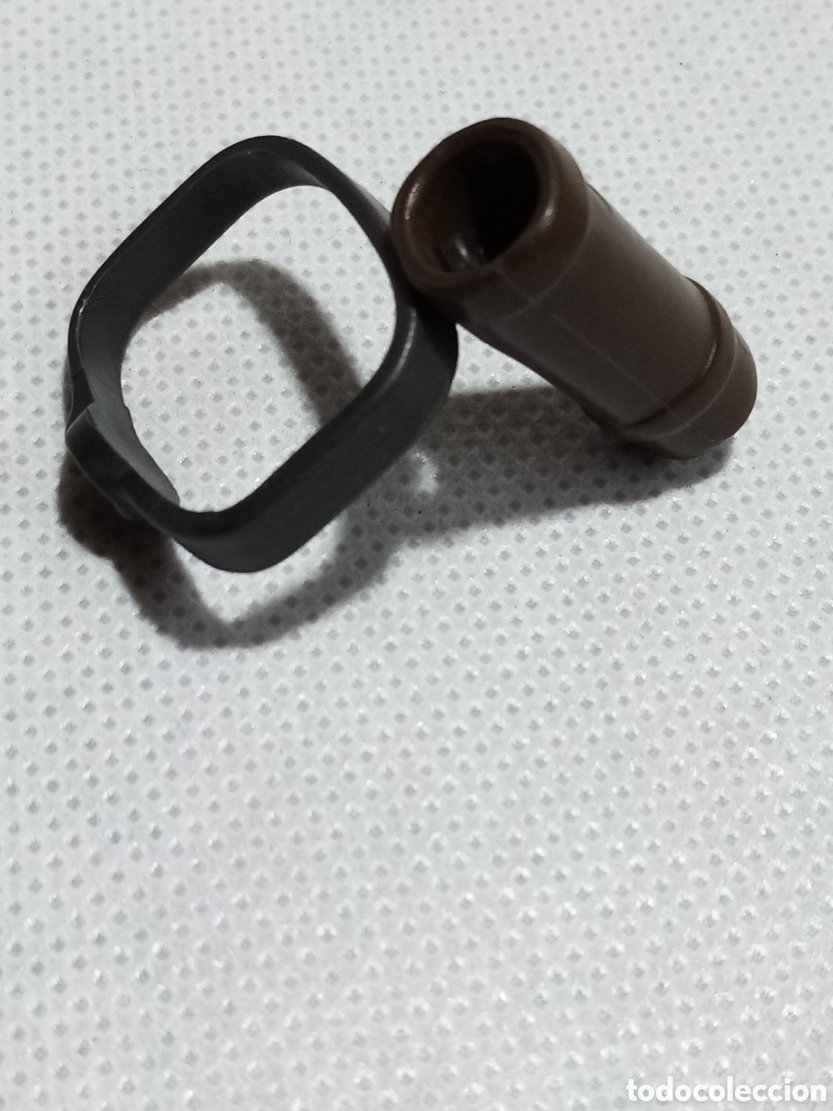 Playmobil: Playmobil cintur&oacute;n con porta flechas gris oscuro y marr&oacute;n