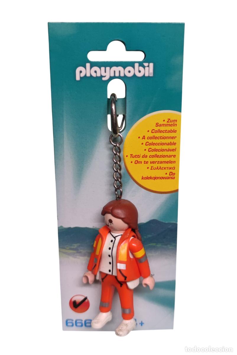 Playmobil: LLavero m&eacute;dico de urgencias de Playmobil a&ntilde;o 2015- Nuevo