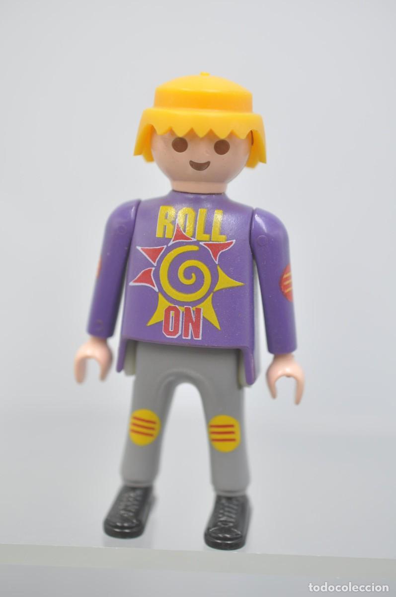 Playmobil: FIG055 Playmobil, figura hombre, skater