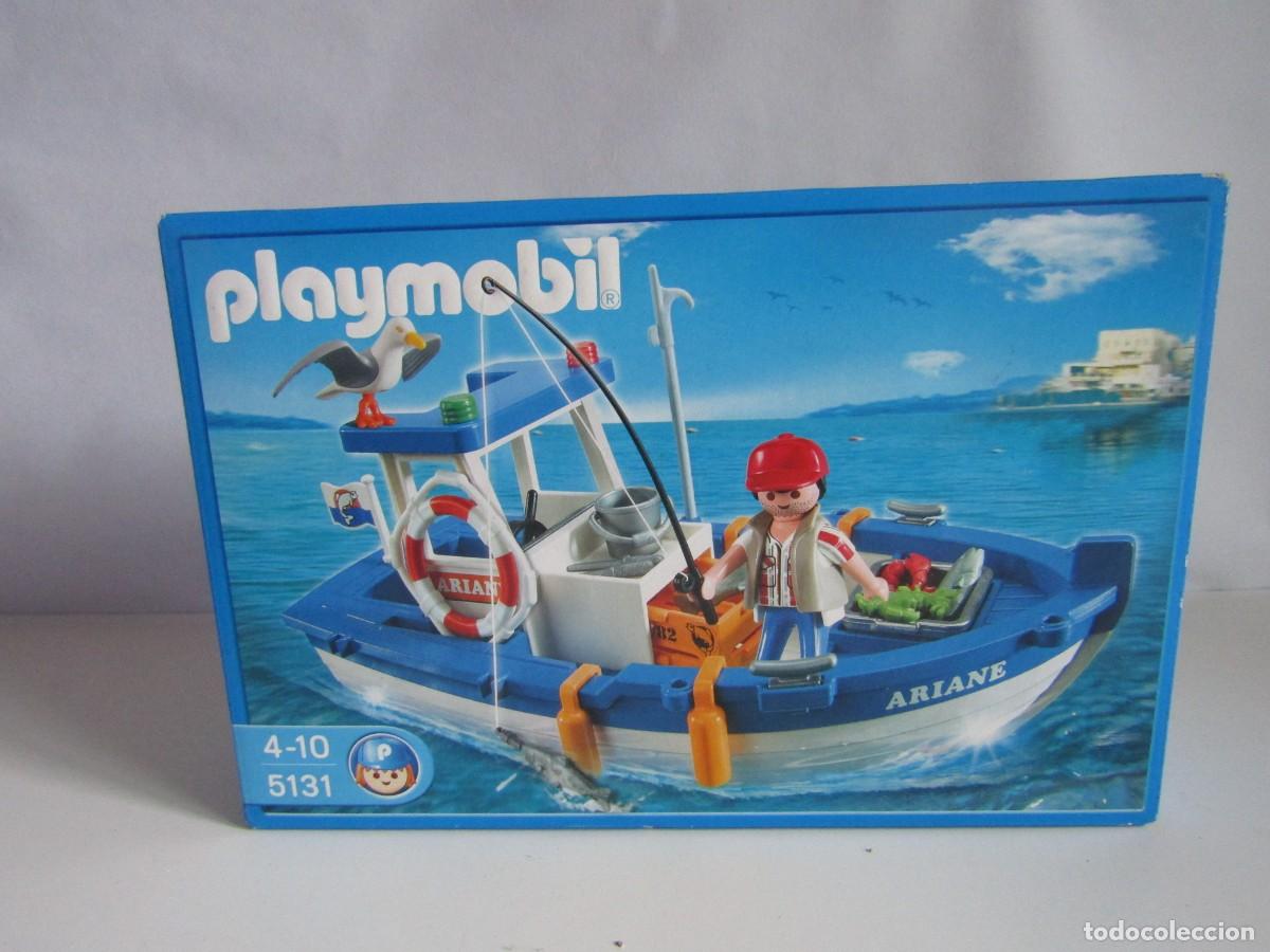 Playmobil: DIFICIL CAJA NUEVA DE BARCO DE PESCA ARIANE 5131 PLAYMOBIL
