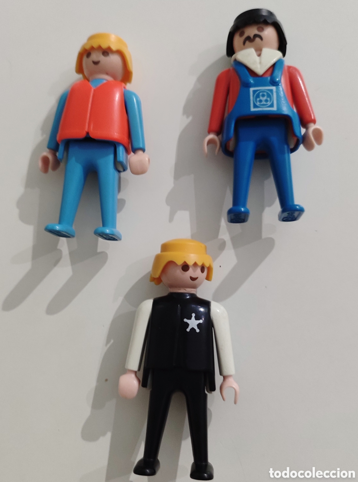 Playmobil: 7 figuras m&aacute;s caballo de 1974. - Foto 4
