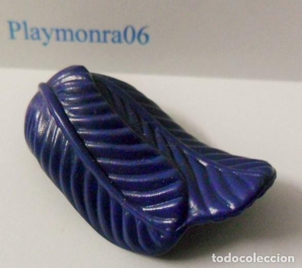 Playmobil: PLAYMOBIL P045 PLUMA VIOLETA OSCURO CASCO YELMO MEDIEVALES