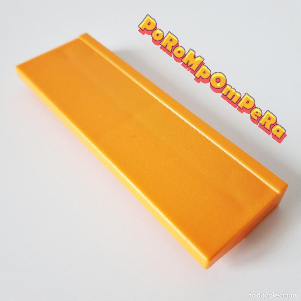 Playmobil: PLAYMOBIL PIEZA ALARGARDA NARANJA-MOSTAZA? POR DETERMINAR S2