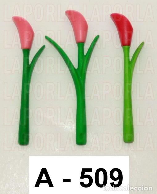 Playmobil: PLAYMOBIL 3 LIRIOS - FLORES PLANTAS VEGETACI&Oacute;N FANTAS&Iacute;A DUENDES JARD&Iacute;N HOGAR (A-509)
