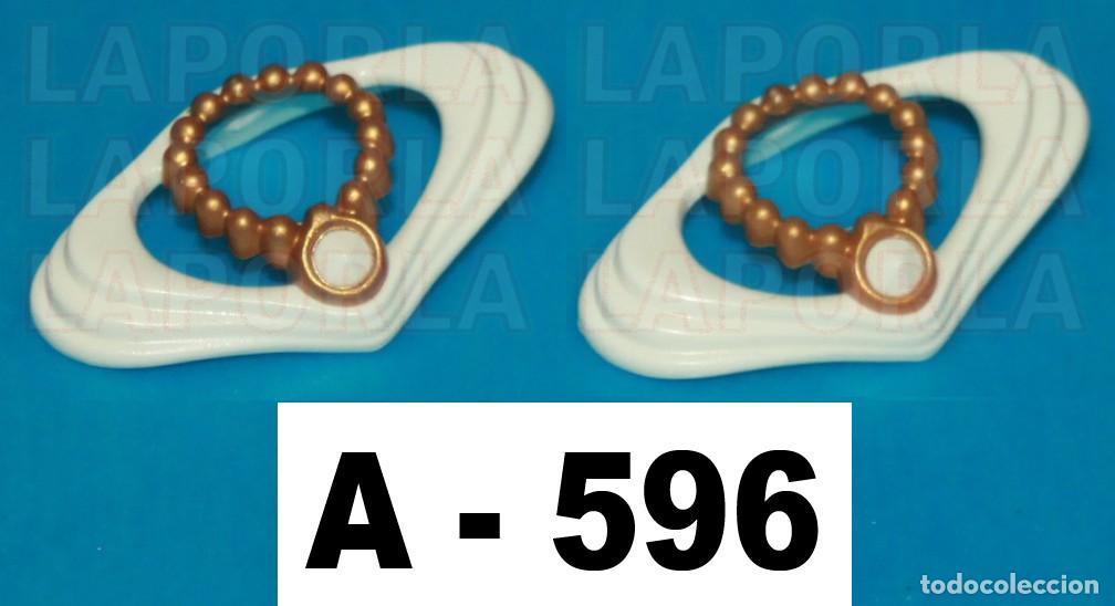Playmobil: PLAYMOBIL 2 CUELLOS PALABRA DE HONOR CON COLLAR - DAMA VICTORIANO MODA (A-596)