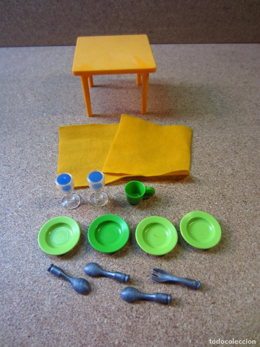 Playmobil: Conjunto de Mesa Comedor con Accesorios Playmobil - Foto 10