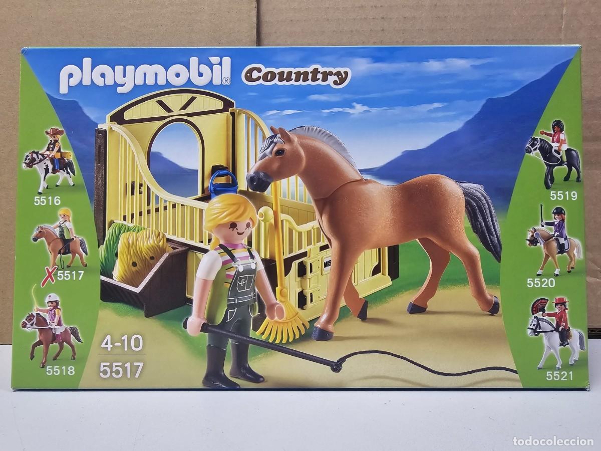 Playmobil: PLAYMOBIL 5517 CABALLO DEL FIORDO CON ESTABLO, NUEVO, CERRADO, CAJA PERFECTA