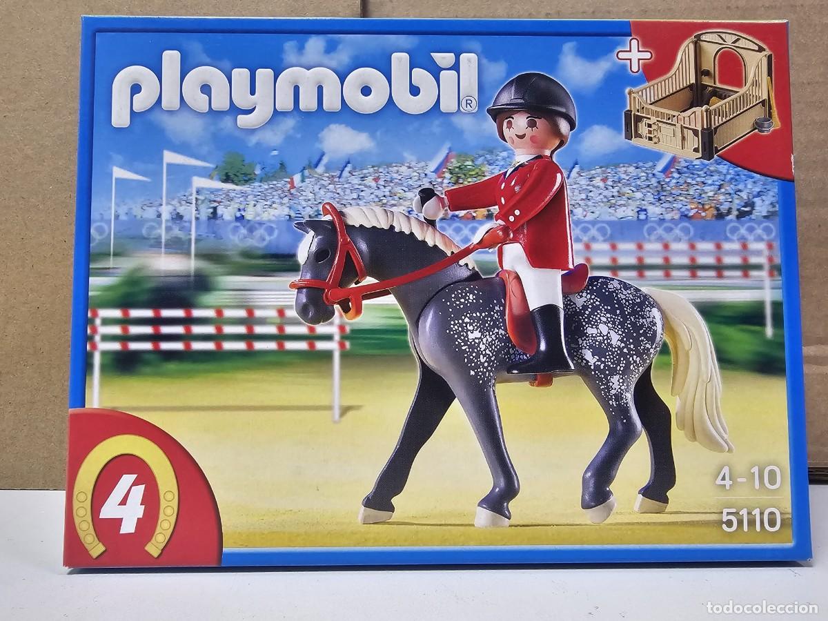 Playmobil: PLAYMOBIL 5110 CABALLO TRAKEHNER CON ESTABLO, NUEVO, CERRADO, CAJA PERFECTA