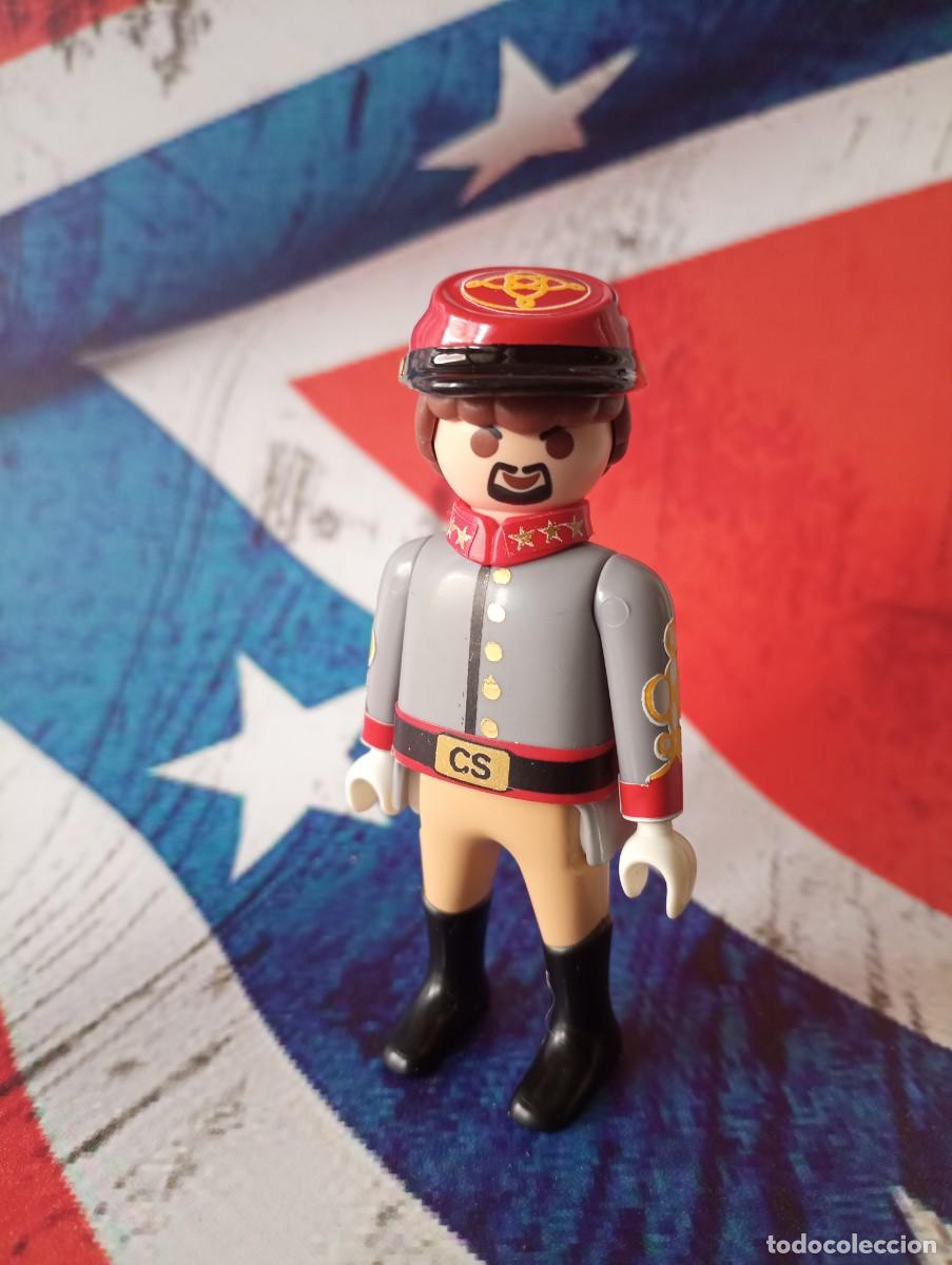 Playmobil: playmobil, custom, western, nordistas, sudistas, guerra de Secesi&oacute;n, oficial, artiller&iacute;a ( SOLO HOY