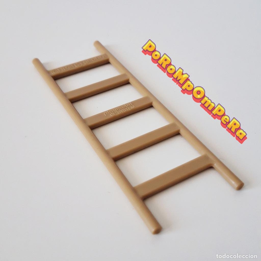 Playmobil: PLAYMOBIL ESCALERA 5 PELDA&Ntilde;OS 1&ordf; &Eacute;POCA OBRA A&Ntilde;OS 70 CG5F