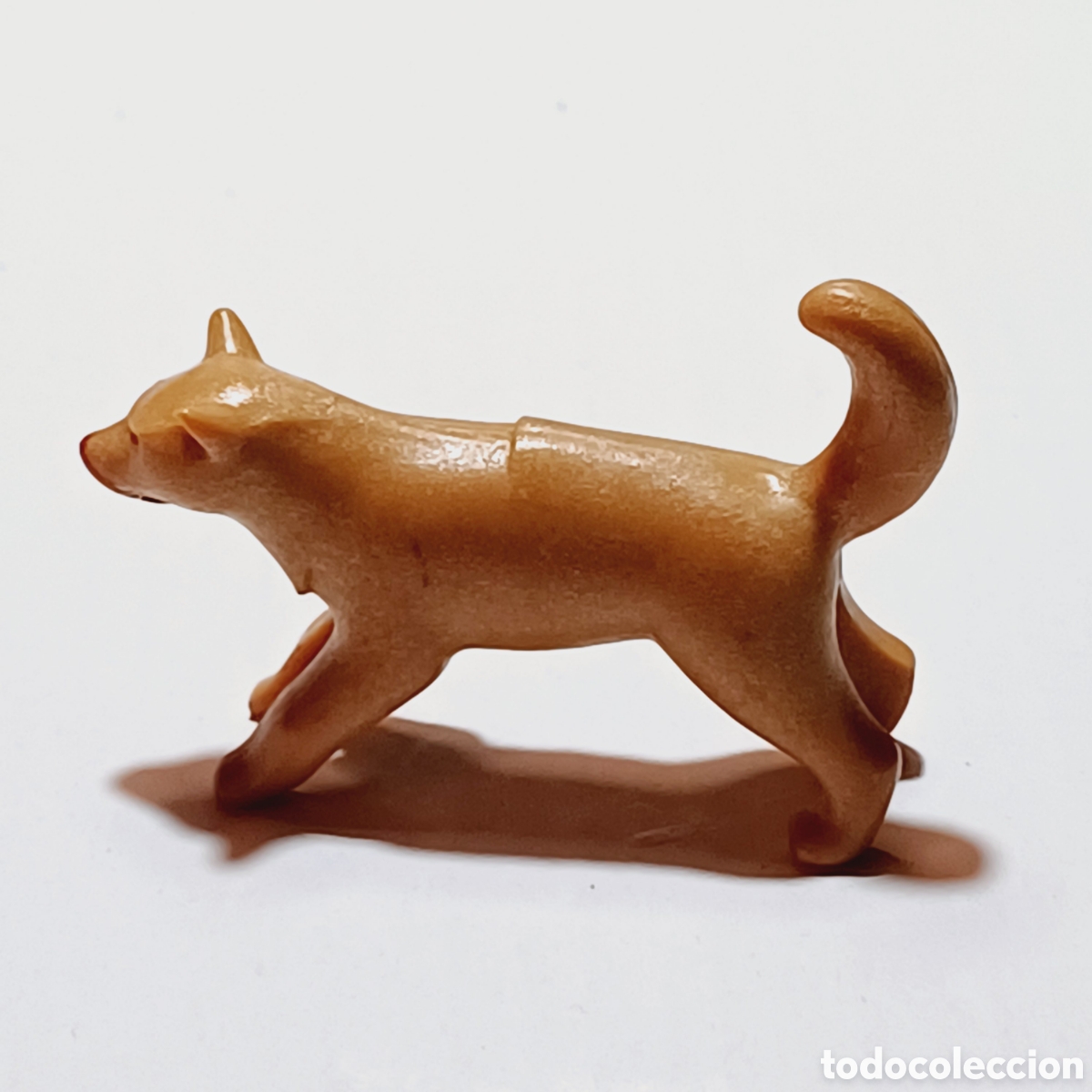 Playmobil: Pieza playmobil animal perro lobo con sangre en el morro medieval romano vikingo