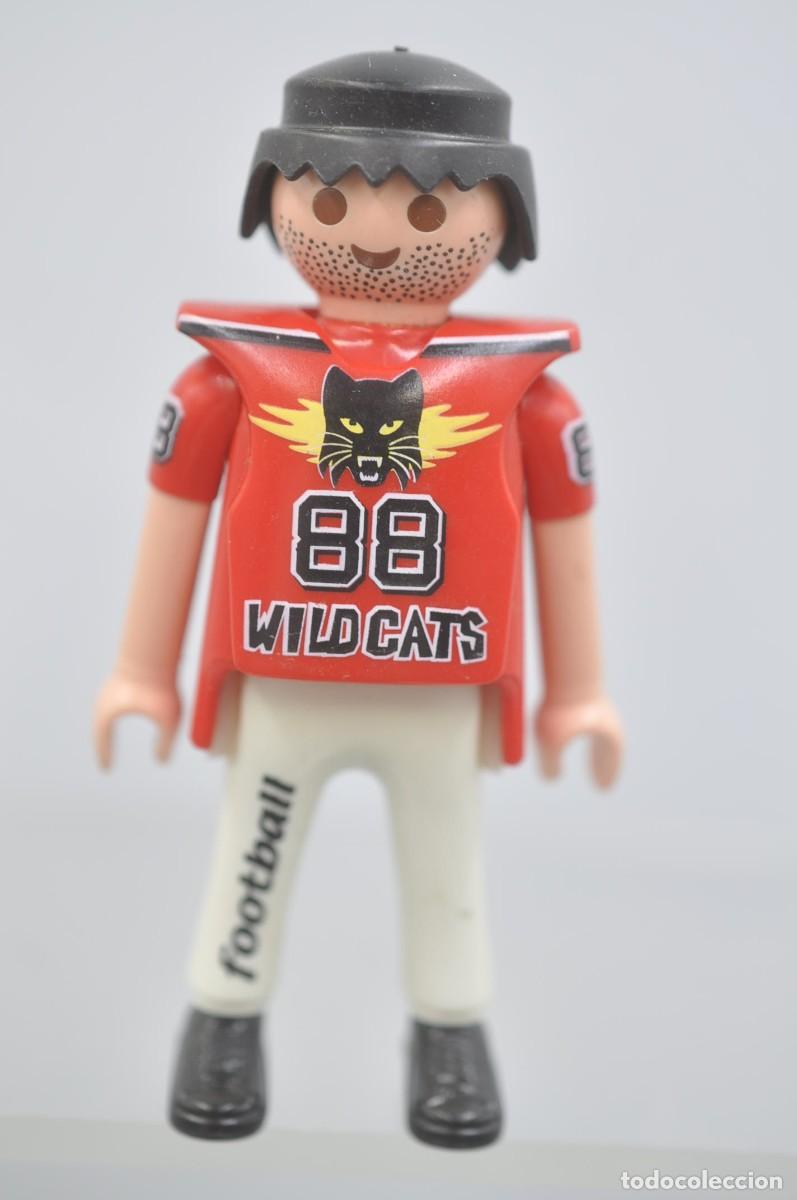 Playmobil: FIG076 Playmobil, figura hombre, futbol americano
