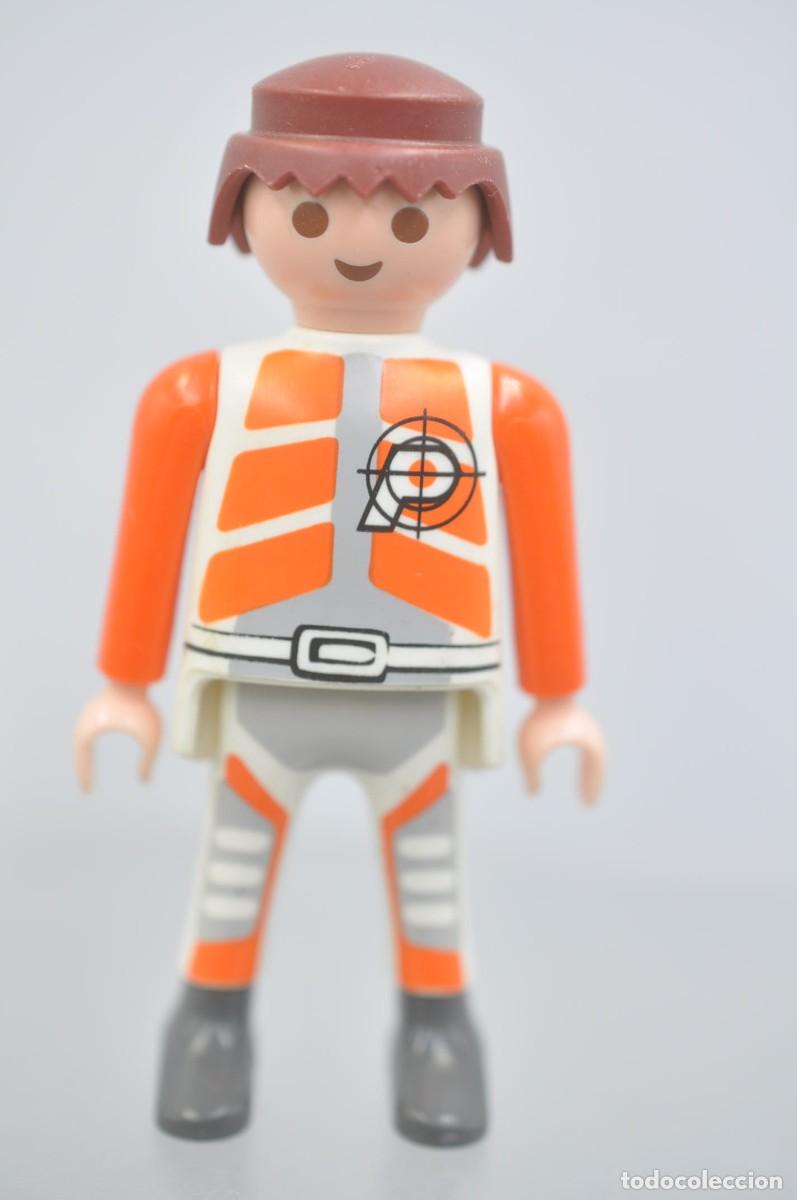 Playmobil: FIG079 Playmobil, figura hombre, top agents