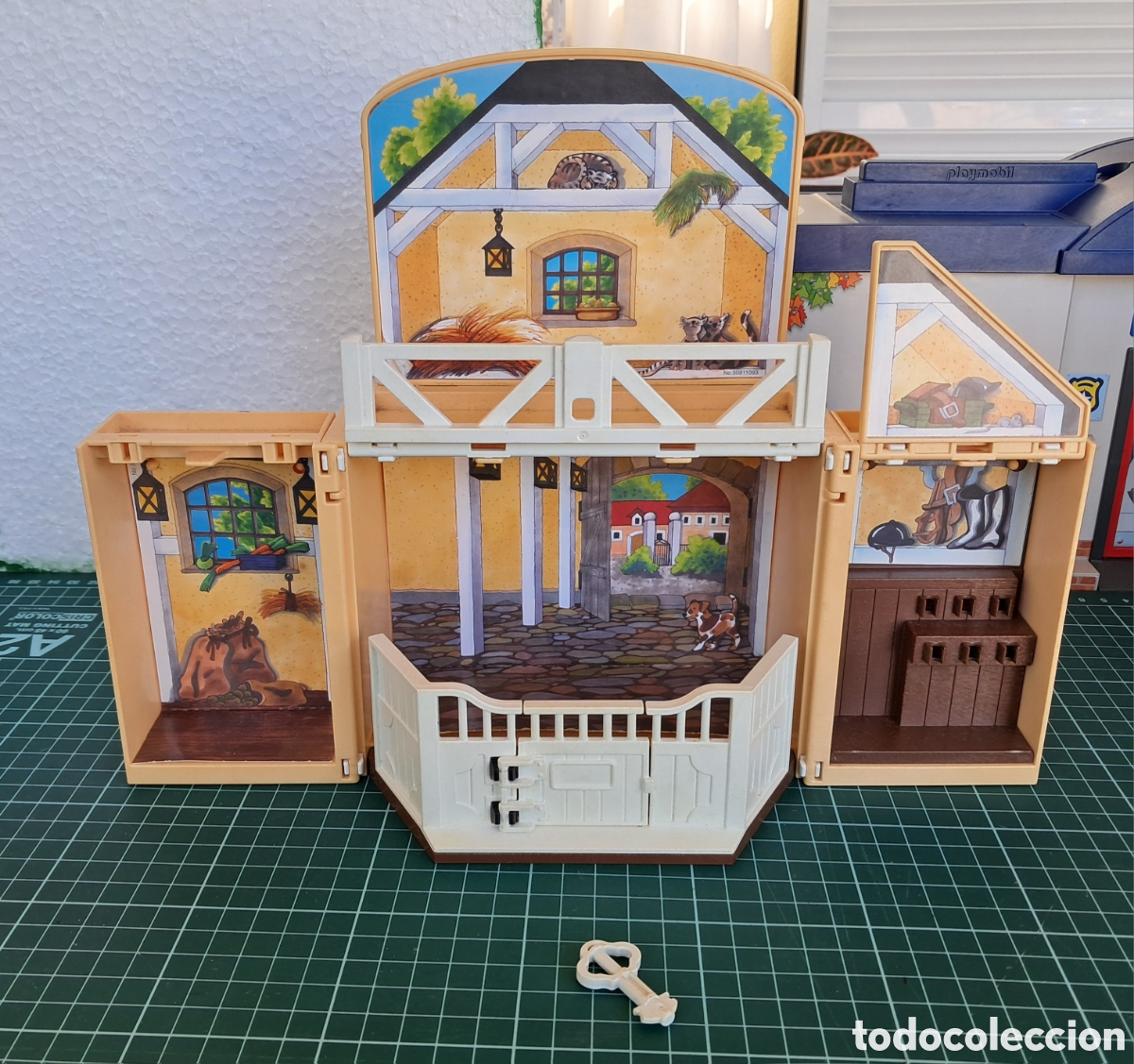 Playmobil: Establo de playmobil. Ref 5418 caballos granja ciudad cofre