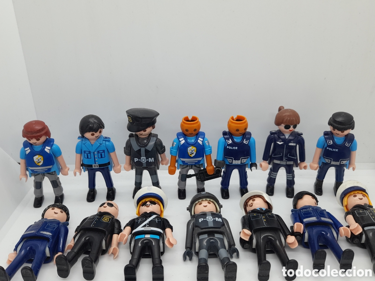 Playmobil: PLAYMOBIL. LOTE POLICIA - Foto 3