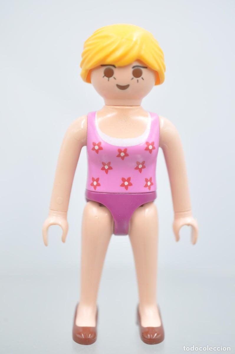 Playmobil: FIG087 Playmobil, figura mujer, ropa interior