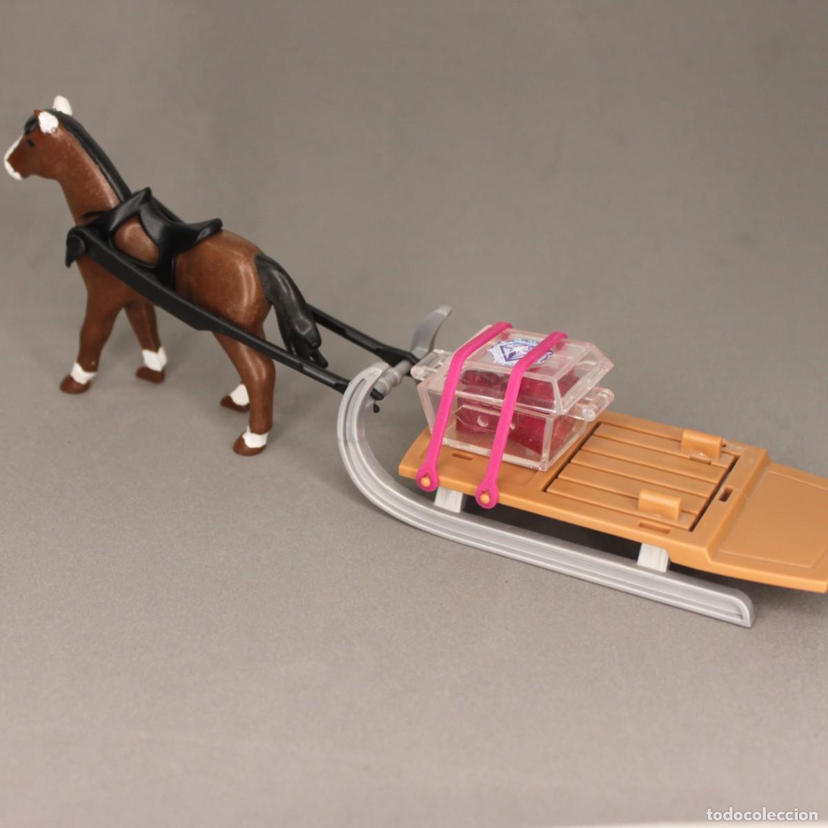 Playmobil: Playmobil trineo incompleto con caballo