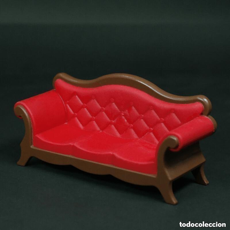 Playmobil: Playmobil sofa rojo ☼