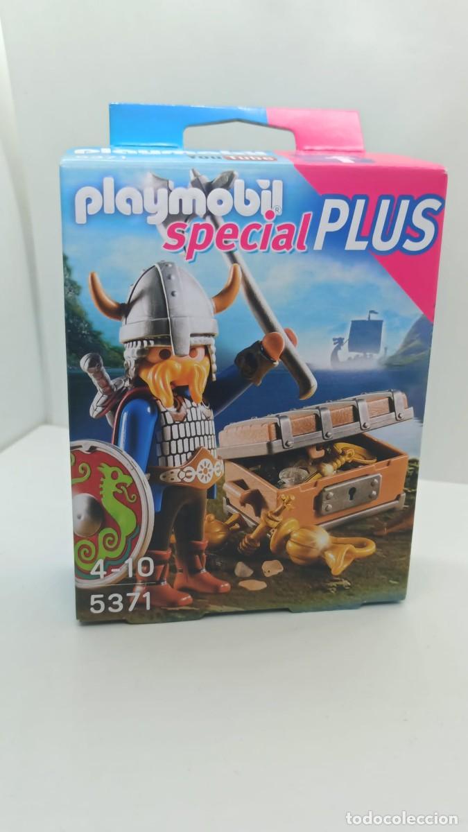 Playmobil: Playmobil 5371 Special plus vikingo con tesoro