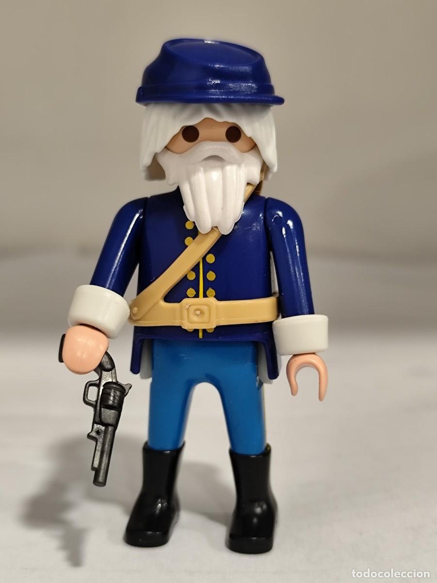 Playmobil: PLAYMOBIL SOLDADO DE LA UNION , NORDISTA BARBA BLANCA - 14/5/25