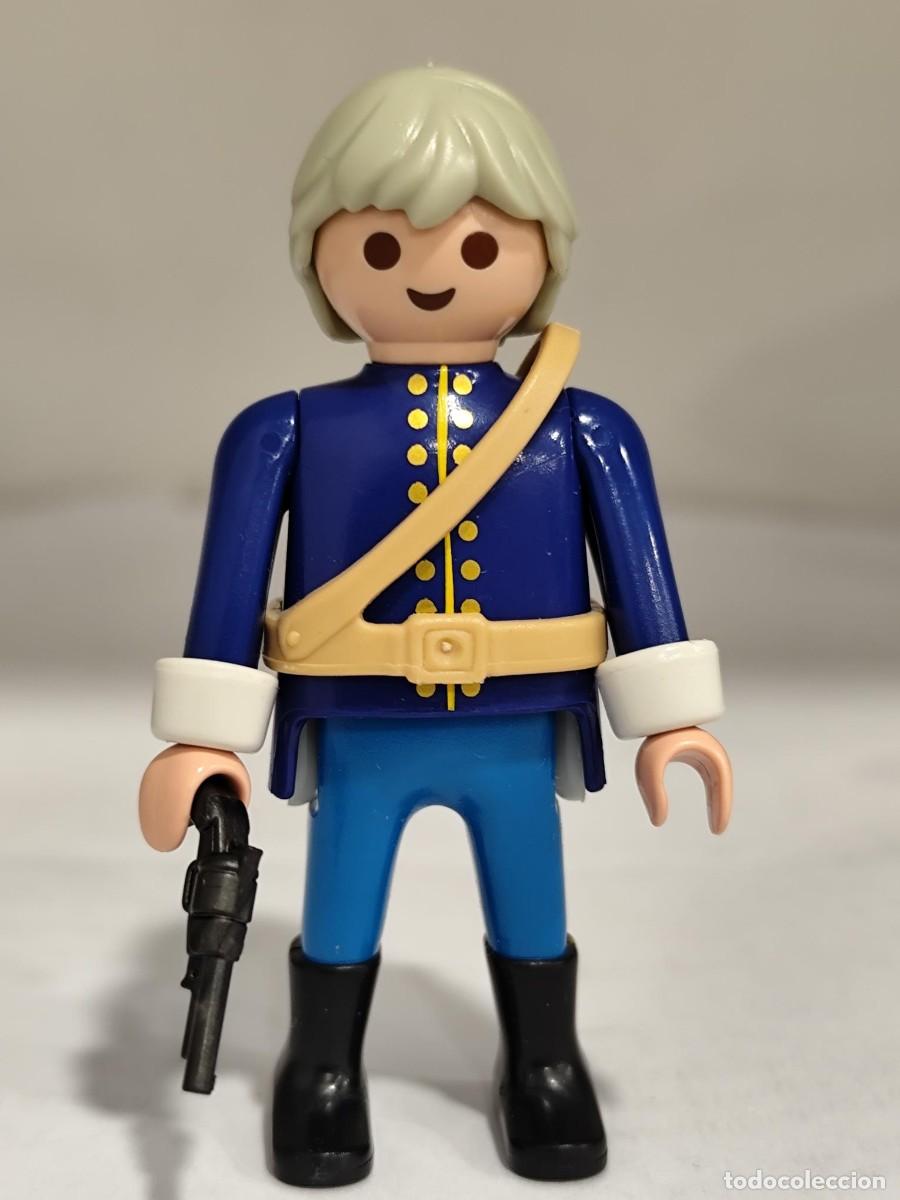 Playmobil: PLAYMOBIL SOLDADO DE LA UNION , NORDISTA PELO GRIS - 14/5/25