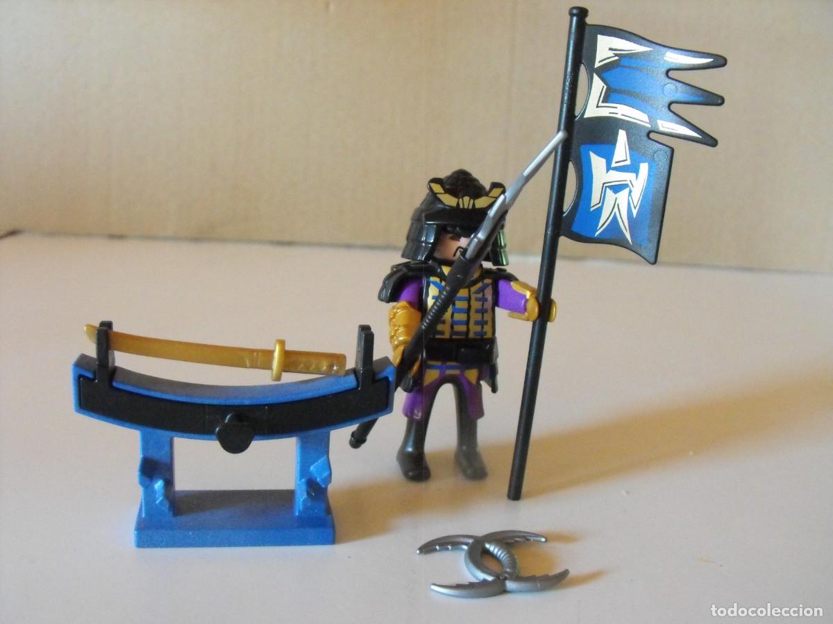 Playmobil: PLAYMOBIL. Samurai con bandera. - Foto 1