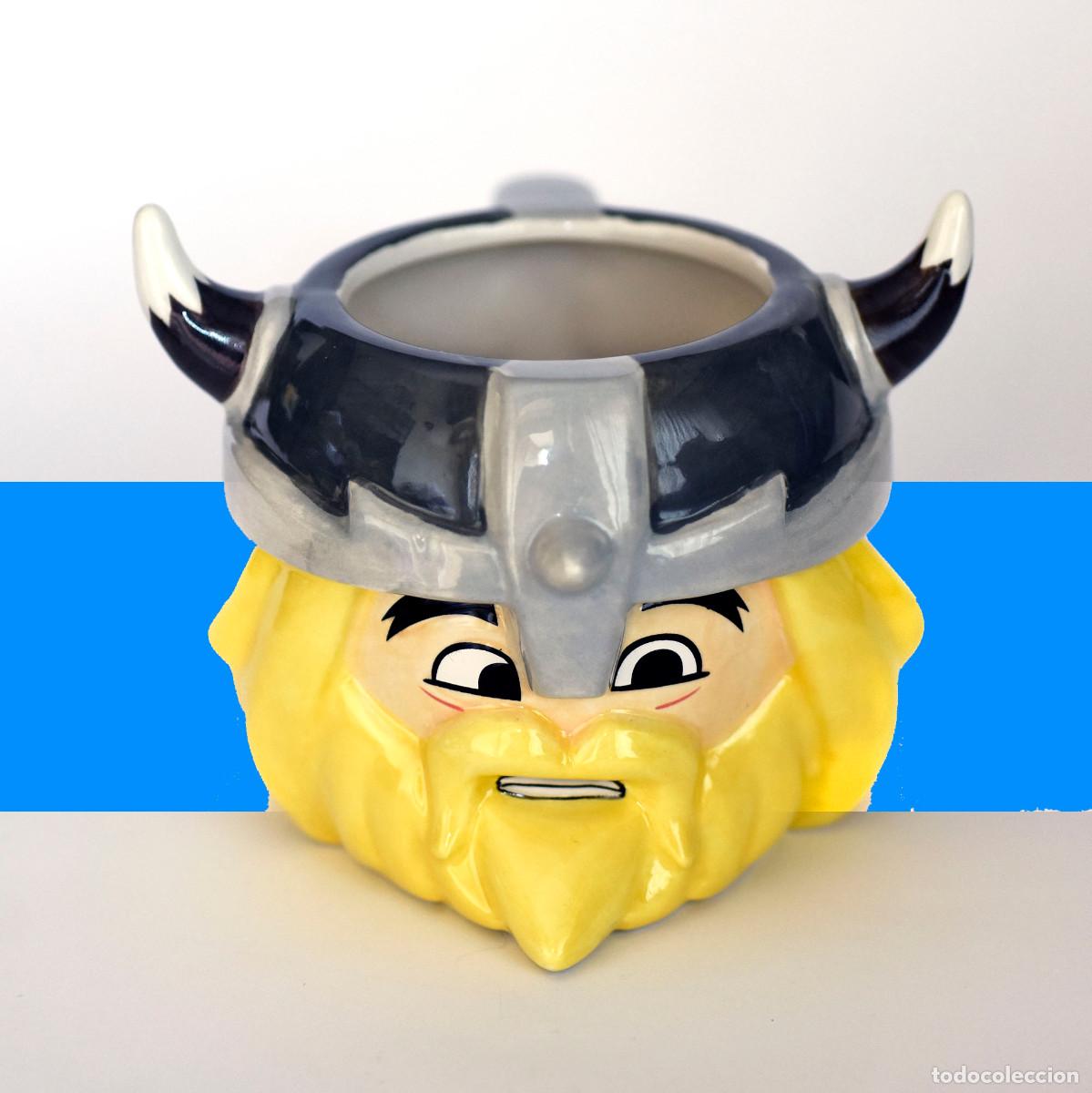 Playmobil: Playmobil Taza 3D Stor. Vikingo Charlie. Nueva.