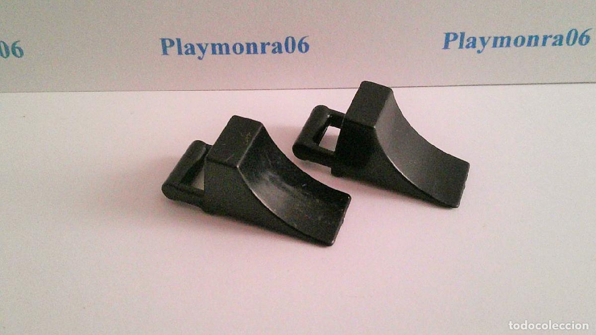 Playmobil: PLAYMOBIL P002 CALZAS TOPES PARA RUEDAS VEHICULOS TALLER NEGRAS