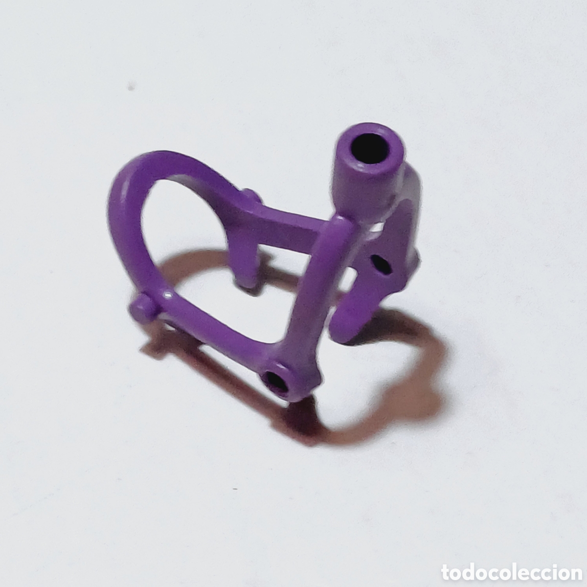 Playmobil: Pieza playmobil arnes bocado rienda caballo pony morado lila purpura