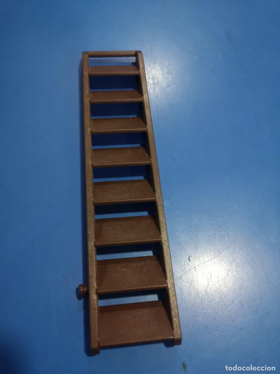 Playmobil: Playmobil escalera marr&oacute;n barco torre Gen303