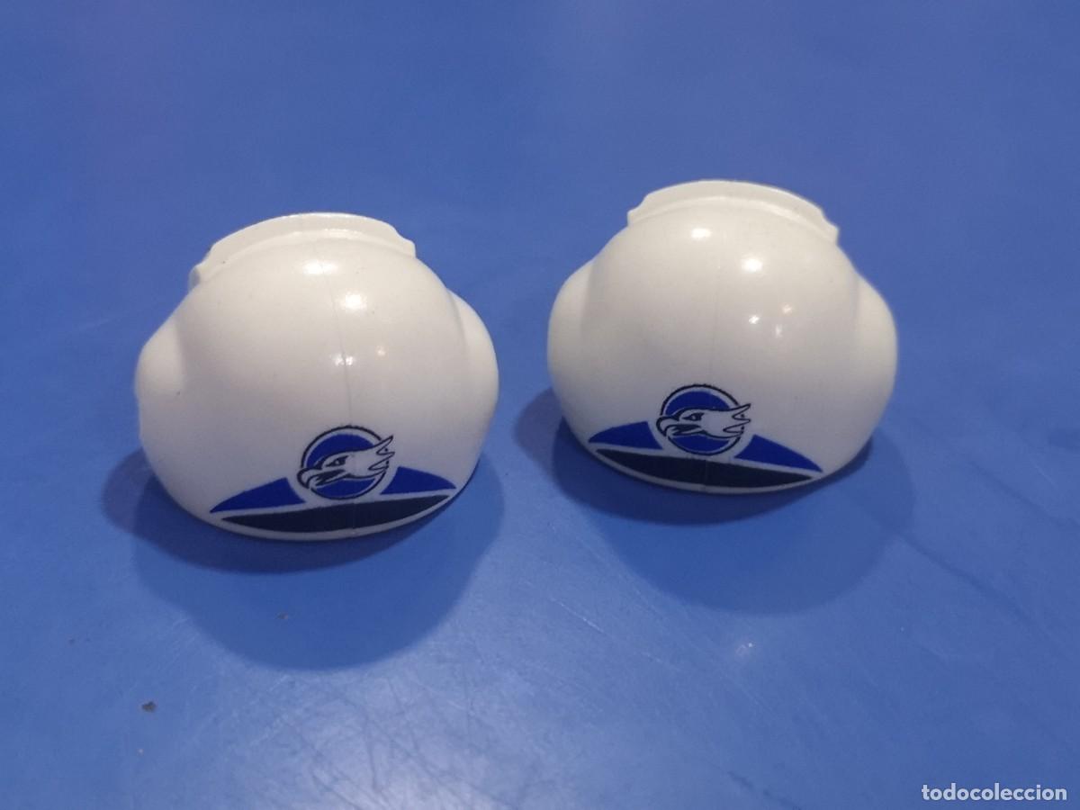 Playmobil: Playmobil cascos pilotos avioneta Gen315