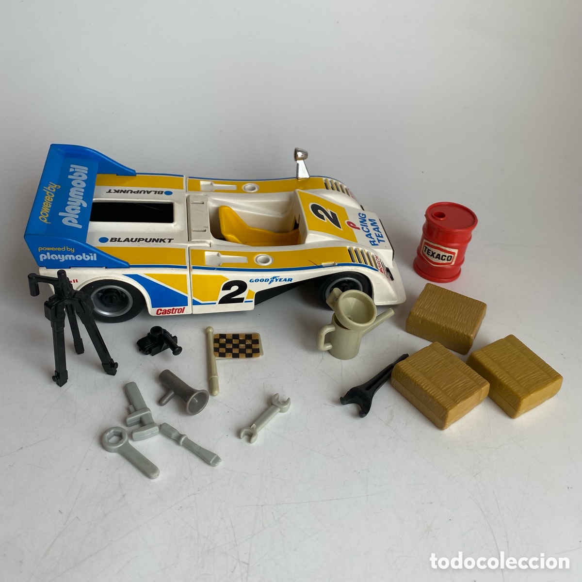 Playmobil: 3738 coche carreras y accesorios Playmobil carreras formula 1 mecanicos