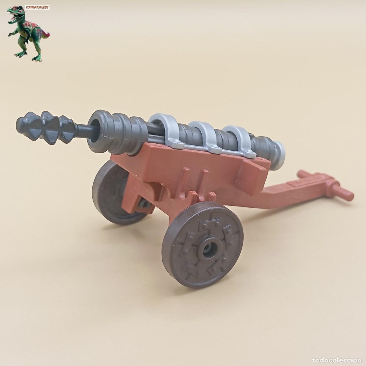 Playmobil: Playmobil Ca&ntilde;on Ruedas Artilleria Asedio Castillo Medieval leon halcon vintage 4871 4872 4874 5972