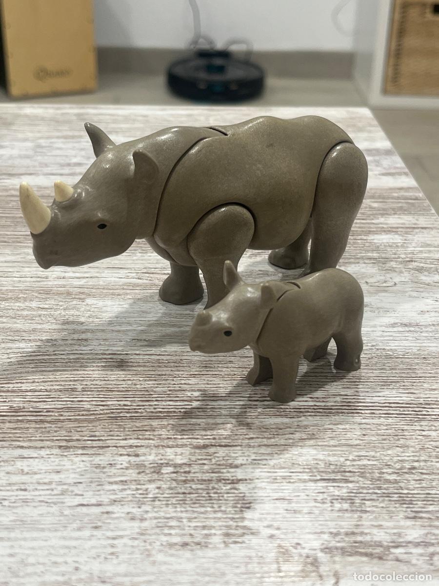 Playmobil: Rinoceronte rinocerontes animal complemento accesorio Playmobil