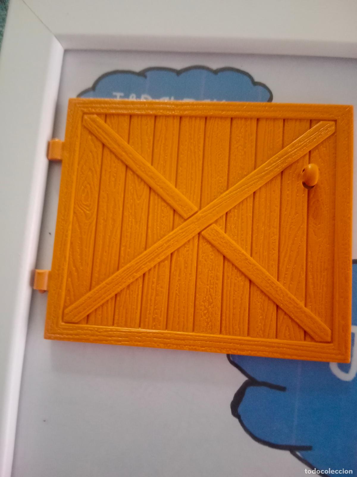 Playmobil: Playmobil repuesto marron puerta - Foto 1
