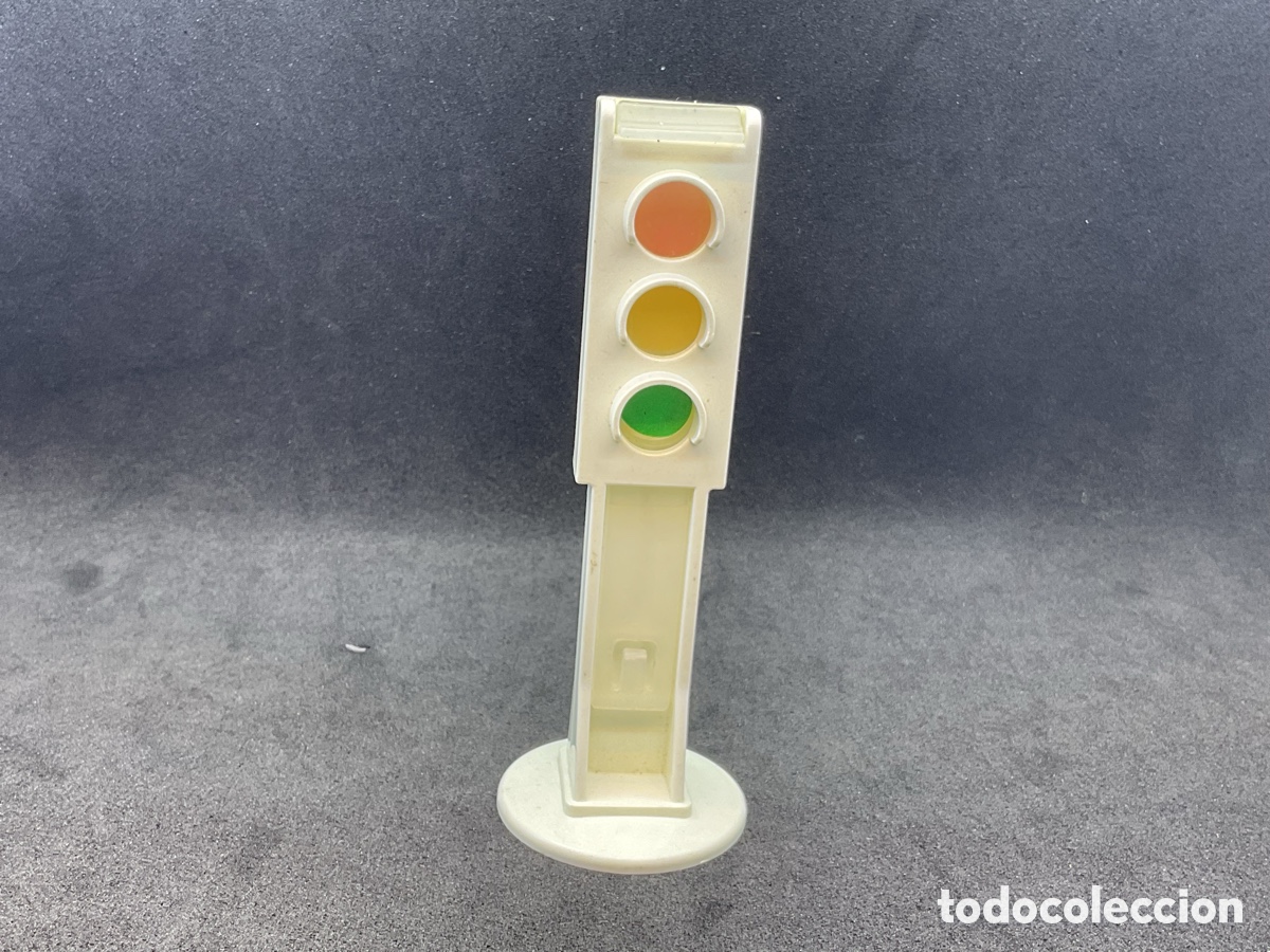 Playmobil: ACCESORIO PLAYMOBIL. SEMAFORO. REF TRAFICO, CIUDAD, VEHICULOS.