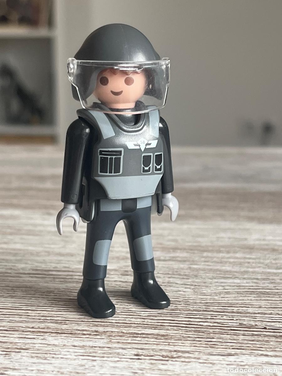 Playmobil: Figura Polic&iacute;a Swat Agente Police guardia complemento accesorio Playmobil