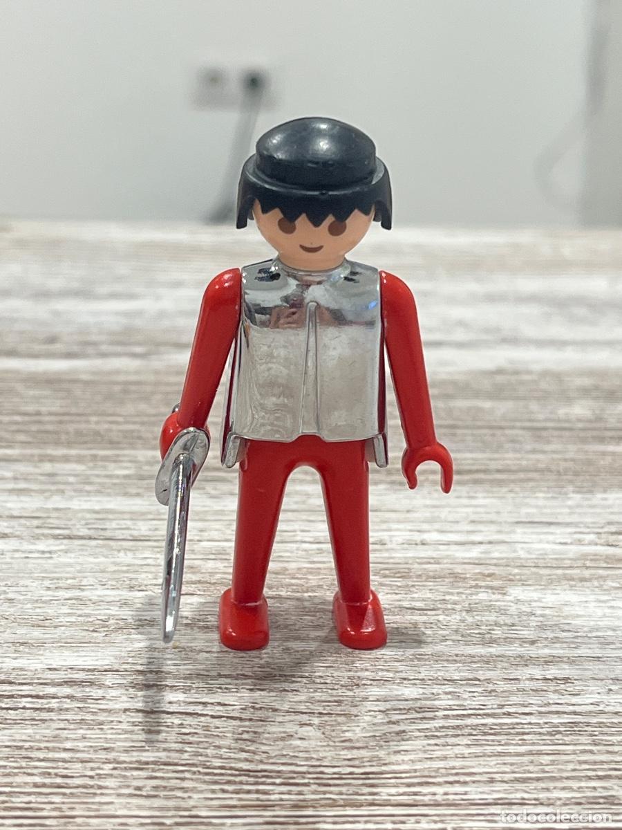 Playmobil: Figura caballero medieval 1976 torso plateado complemento accesorio Playmobil