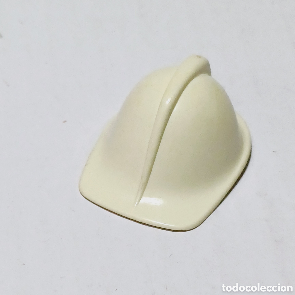 Playmobil: Pieza playmobil casco bombero blanco primera epoca famobil