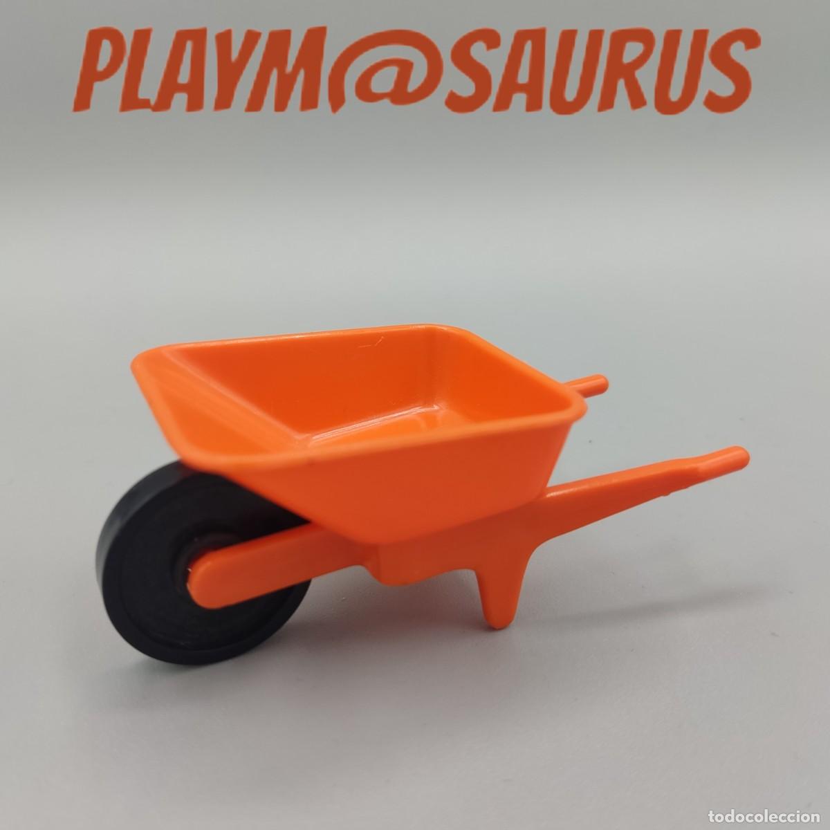 Playmobil: Playmobil carretillo obras naranja vintage 3112 3114 3161 3202 3210 3313 3400 3492 3507 famobil
