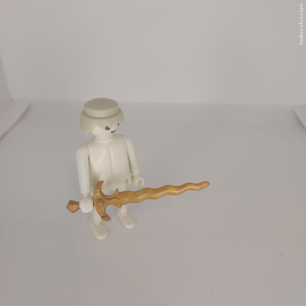 Playmobil: PLAYMOBIL ESPADA DORADA VIKINGO PIRATA SOLDADO (1 UNIDAD SOLO ARMA)