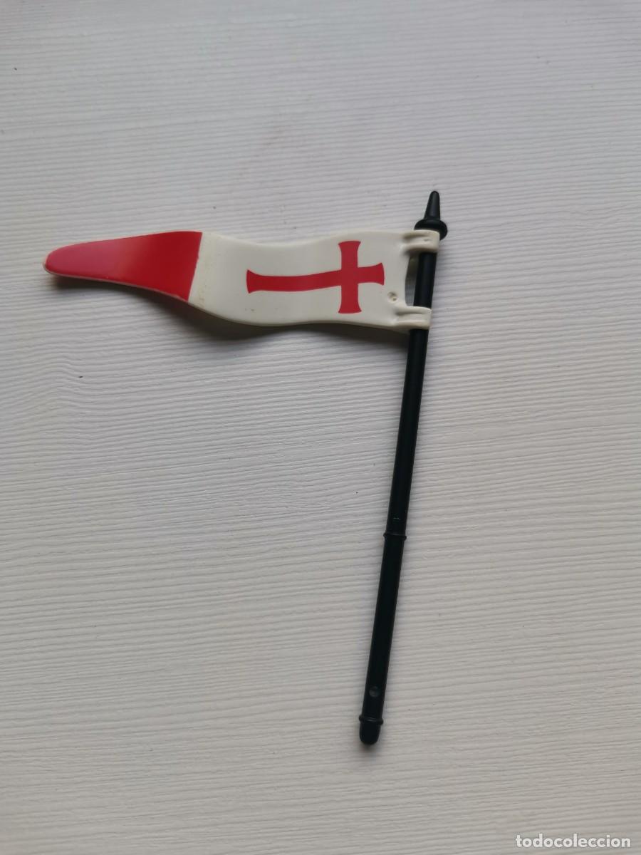 Playmobil: PLAYMOBIL BANDERA MEDIEVAL TEMPLARIO