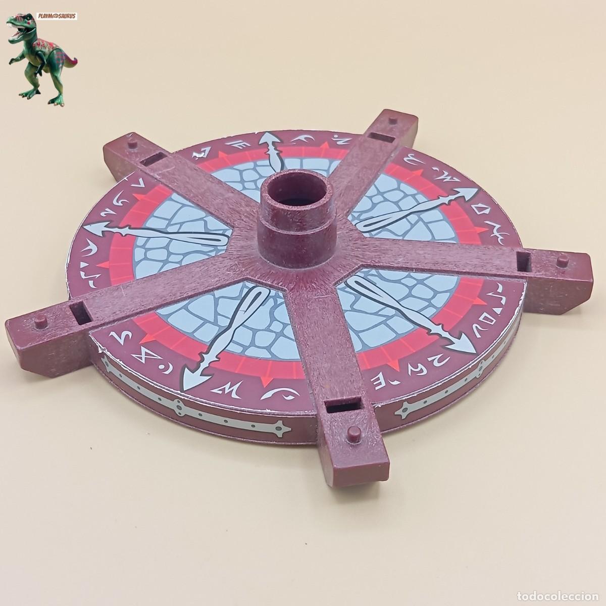 Playmobil: Playmobil plataforma de ballesta giratoria ca&ntilde;on castillo medieval dragon 4836 5089 5913 5984 5996