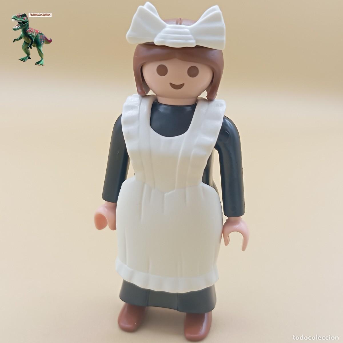 Playmobil: Playmobil figura mujer criada sirvienta salon mansion victoriana vintage 5320