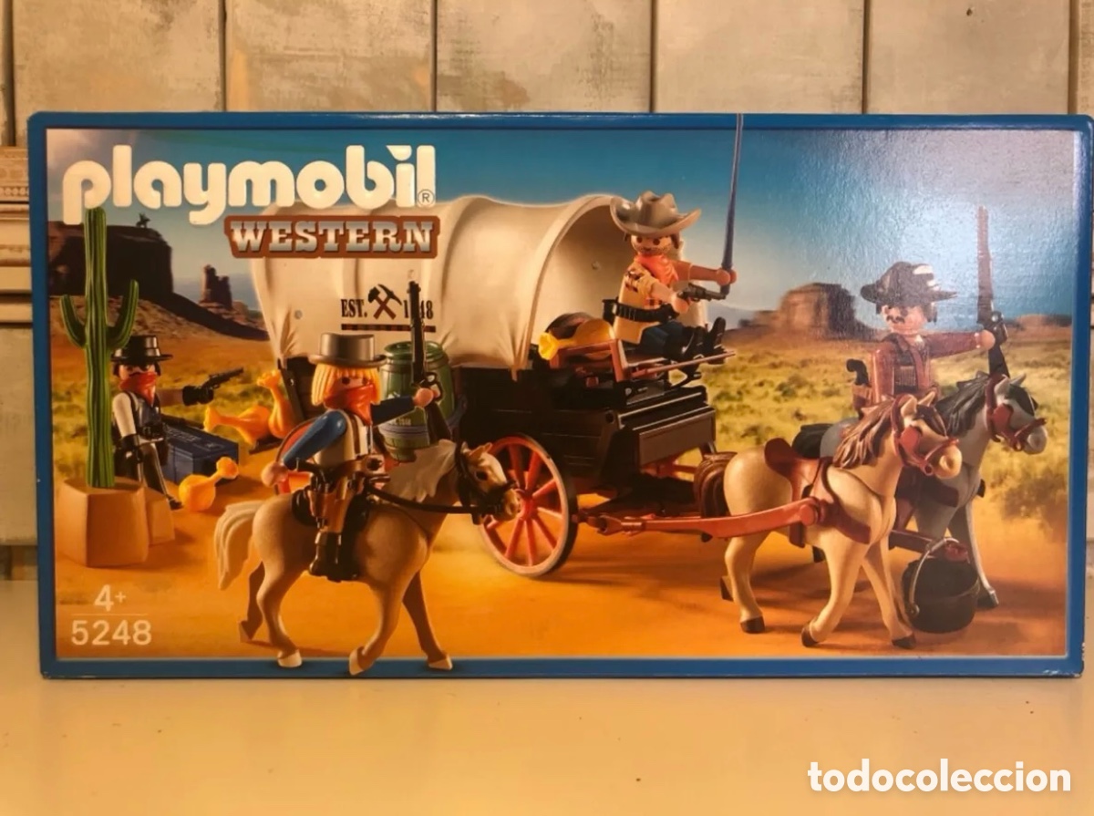 Playmobil: PLAYMOBIL WESTERN REF. 5248 &iexcl;PRECINTADA! - Foto 2