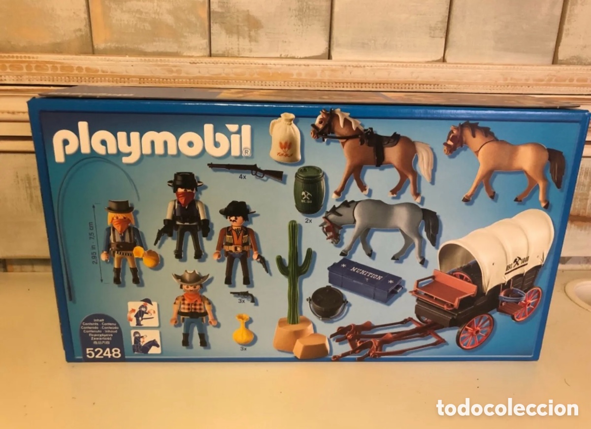 Playmobil: PLAYMOBIL WESTERN REF. 5248 &iexcl;PRECINTADA! - Foto 3